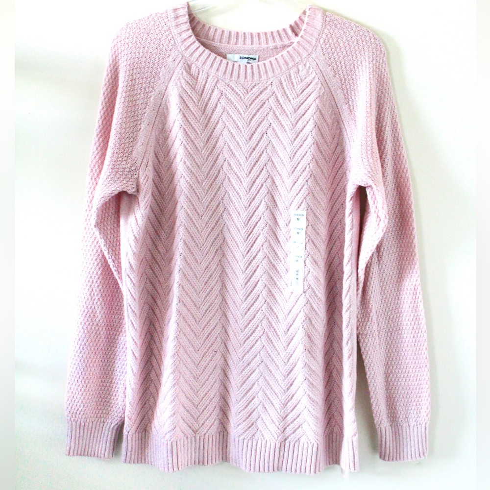 Sonoma Women’s Light Pink Sweater